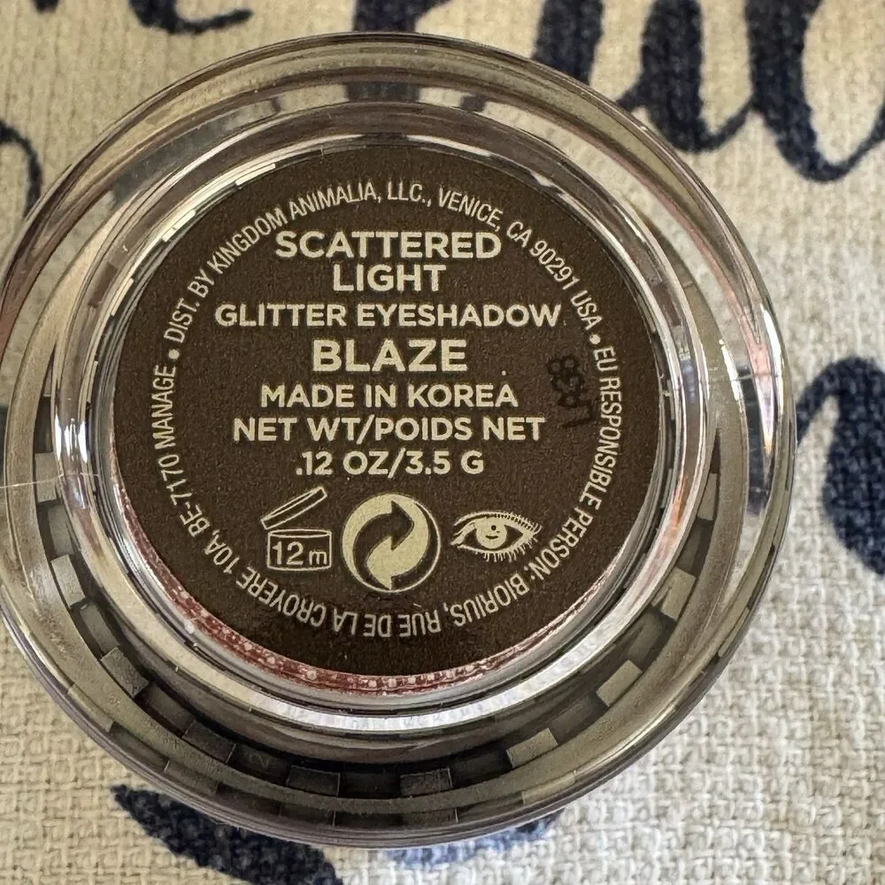 Hourglass Scattered Light Glitter Eyeyshadow - Blaze - .12oz / 3.5g - NIB